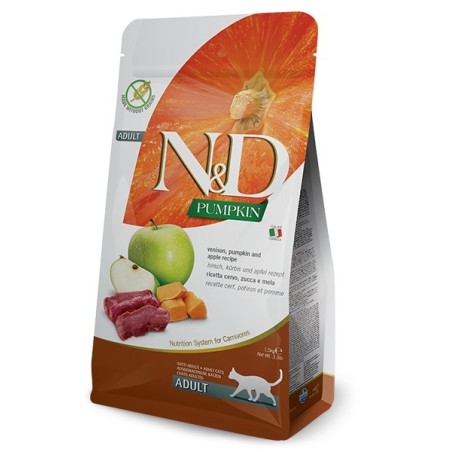 N&D CAT PUMPKIN VENISON KG.1,5