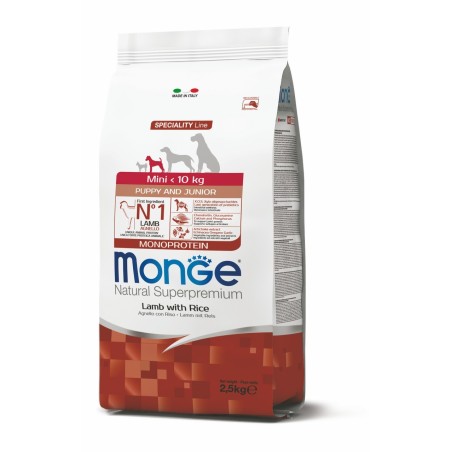 MONGE MINI PUPPY AGNEL/RISO KG.2,5