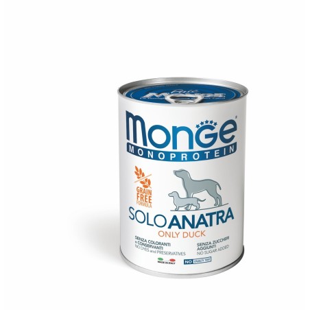 MONGE DOG SOLO ANATRA PATE' GR.400