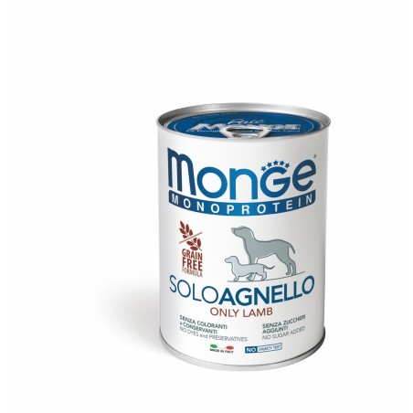 MONGE DOG SOLO AGNELLO PATE' GR.400