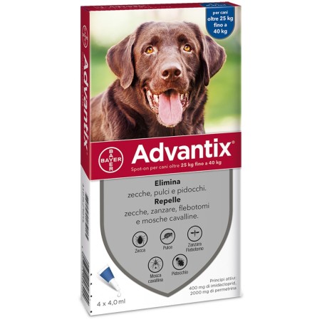 ADVANTIX SPOT ON CANI KG.25 -40