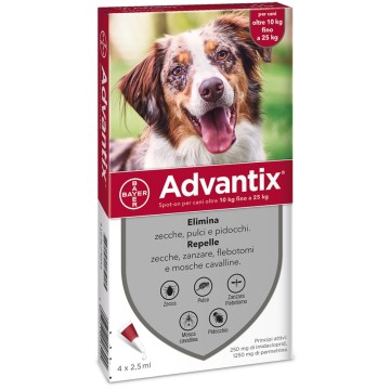ADVANTIX CANI DA 10 A 25...