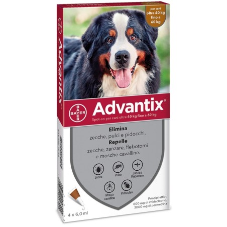 ADVANTIX SPOT ON CANI KG.40 -60