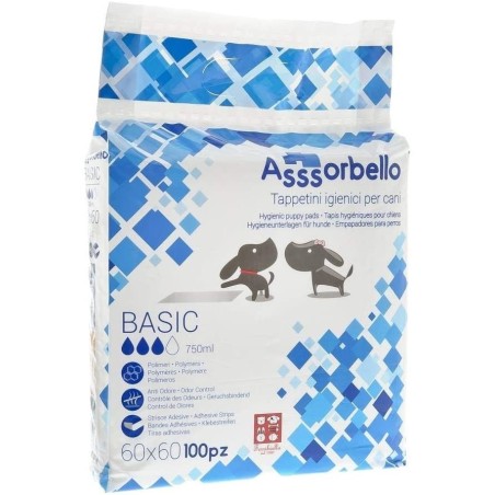PANNOLONI BASIC C/POL. 60X90 100PZ