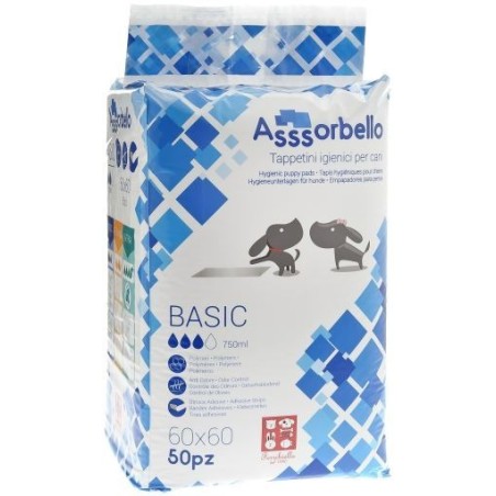 PANNOLONI BASIC C/POL. 60X60 50PZ