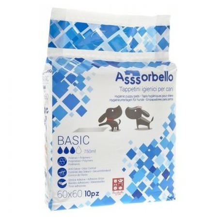 PANNOLONI BASIC C/POL. 60X90 10PZ