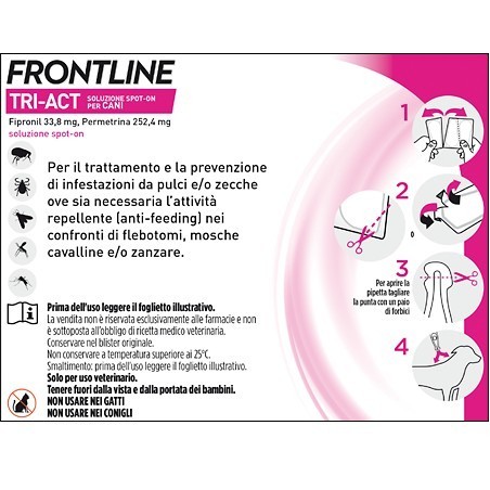 FRONTLINE TRI ACT CANE 40-60 3 PIP