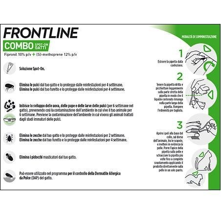 FRONTLINE COMBO GATTINO 1P.
