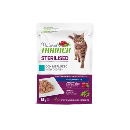 TRAINER BS NAT CAT STERIL FISH GR.85