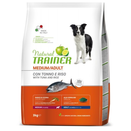 TRAINER NAT MEDIUM ADULT TONNO KG.12