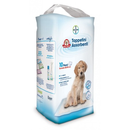 TAPPETINI ASSORBENTI 60X60 PZ.10