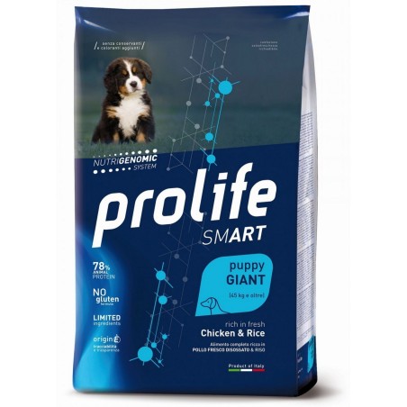 PROLIFE DOG SM PUPPY CHIC&RICE GIANT KG.10