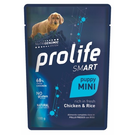PROLIFE DOGW BS SM PUPPY CHIC/R GR.100