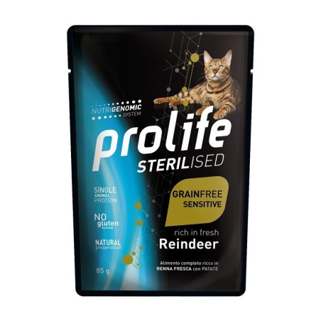 PROLIFE CAT ST GF SENS REINDEER GR.85