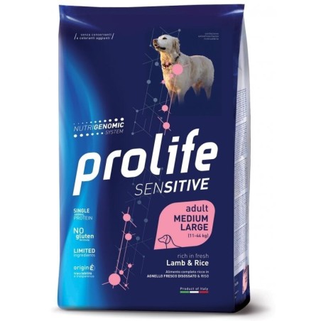 PROLIFE DOG SENS LAMB & RICE ML KG.2,5