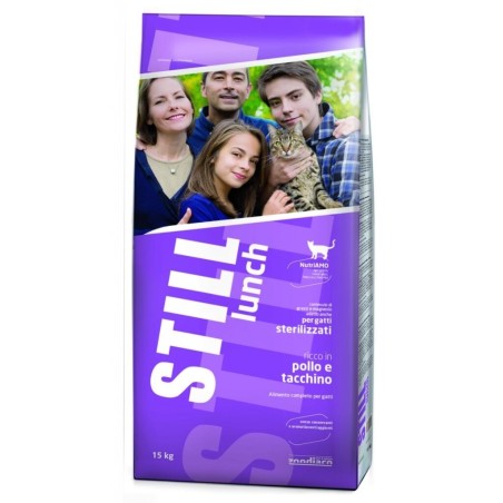 STILL DRY CAT LUNCH STERILIZZATO  KG.15