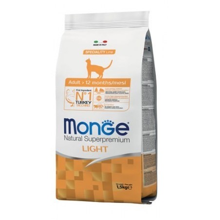 MONGE CAT LIGHT TACCHINO KG.1,5