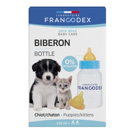 BIBERON + 2 TETTARELLE CANE/GATTO