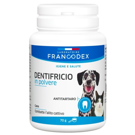 DENTIFRICIO IN POLVERE 70gr CANE/GATTO