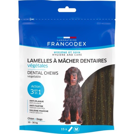 SNACK  IGIENE DENTALE CANE M 10-30KG 350G - 15PZ