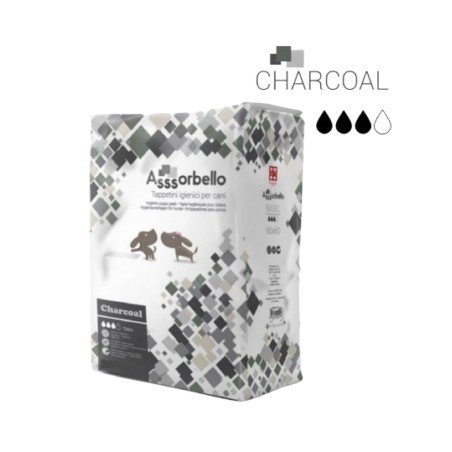 PANNOLONI CHARCOAL 60X90 4CONFX50PZ