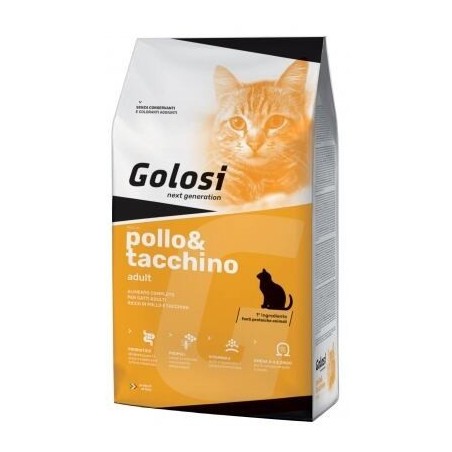 GOLOSI NEW CAT POLLO&TACCHINO KG.20