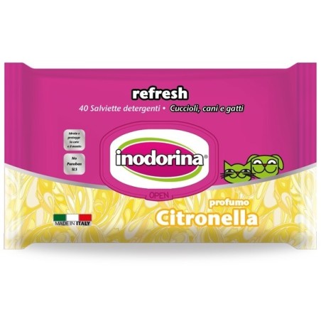 INODORINA SALVIETTA CITRONELLA PZ.40