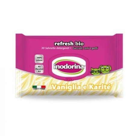INODORINA SALVIETTA BIO VANIG & KARITE' PZ.40