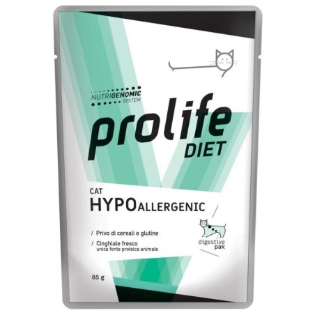 PROLIFE DIET.CATW HYPOALLERGENIC GR.85