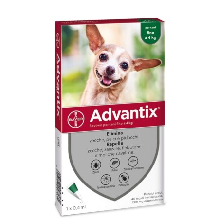 ADVANTIX SPOT ON CANI 0-4      PZ.6