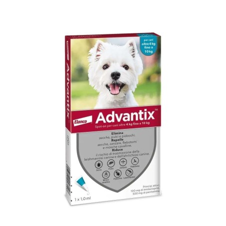 ADVANTIX SPOT ON CANI 4-10    PZ.6