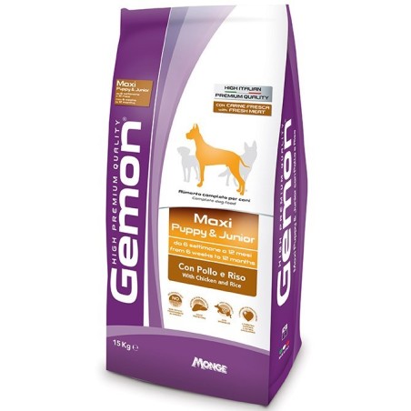GEMON DOG MAXI  PUPPY & JUNIOR KG 15