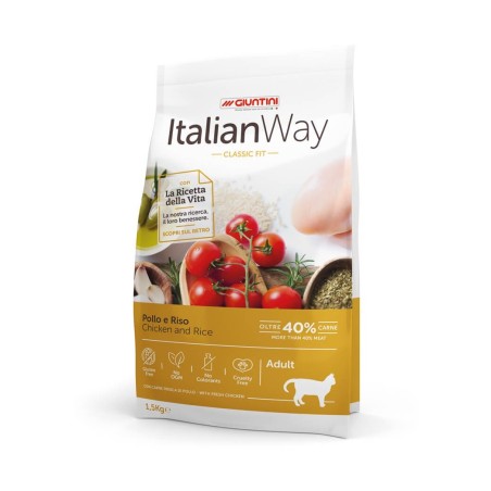 ITALIAN WAY CAT POLLO/RISO KG.1,5