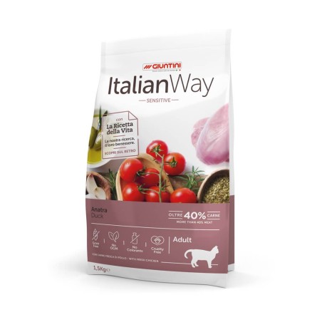 ITALIAN WAY CAT SENSI .ANATRA KG.1,5