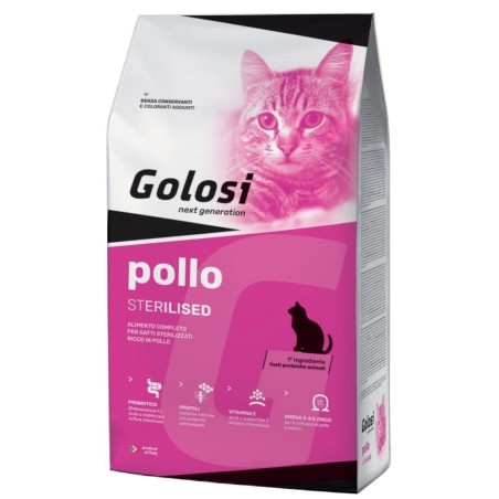 GOLOSI NEW CAT STERILISED POLLO 1,5 KG