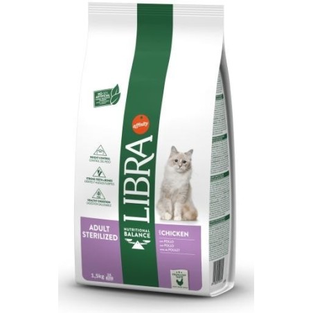 LIBRA CAT ADULT STERIL. POLLO KG.10