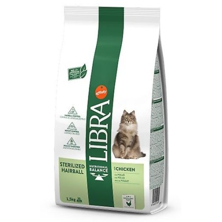 LIBRA CAT  STER. HAIRBALL POLLO KG.1,5