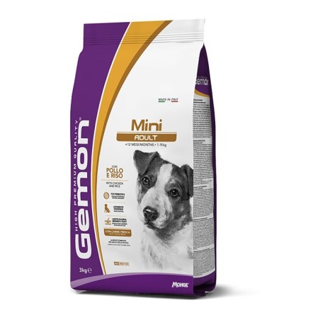 GEMON DOG MINI ADULT POLLO/RISO KG.3