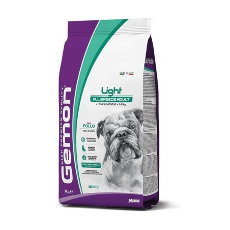 GEMON DOG ALL BREEDS AD. LIGHT KG.3