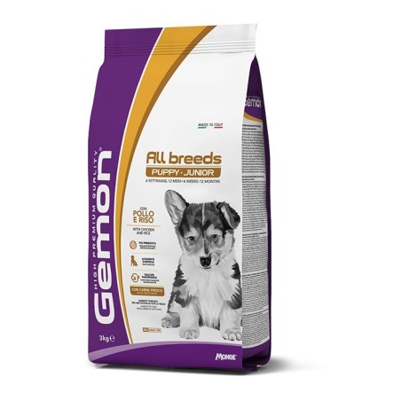 GEMON DOG ALL BREEDS PUPPY JUNIOR POL/RISO KG.3