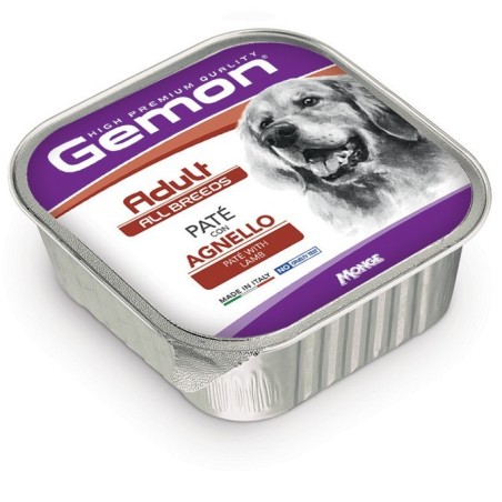 GEMON DOG PATE' ADULT AGNELLO GR.150