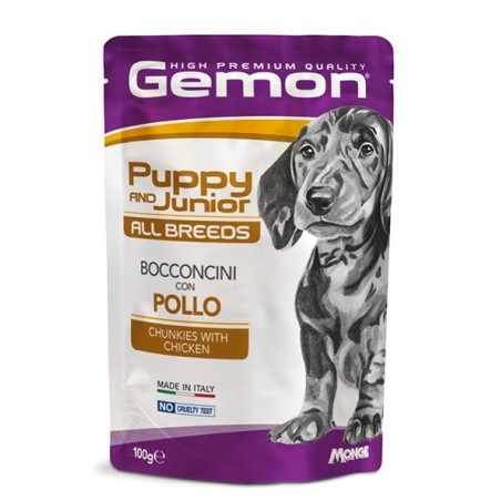 GEMON BS DOG P&J POLLO  gr.100
