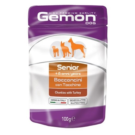 GEMON BS DOG SENIOR TACCH. gr.100