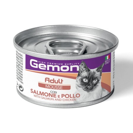 GEMON CAT MOUSSE AD. RIC. SAL/POL GR.85