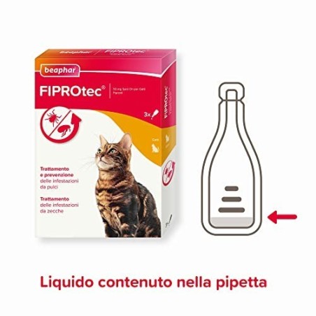 BEAPHAR FIPROTEC GATTO 1P