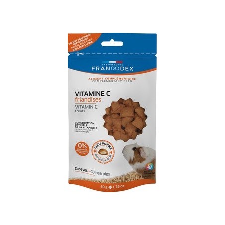 SNACK VITAMINA C CAVIA 50G