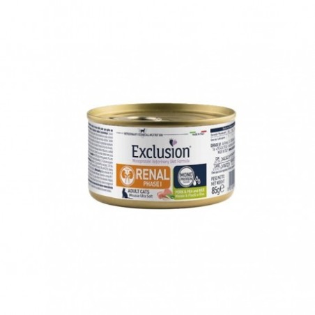 EX CAT DIET  RENAL  PORK & PEA AND RICE GR. 85