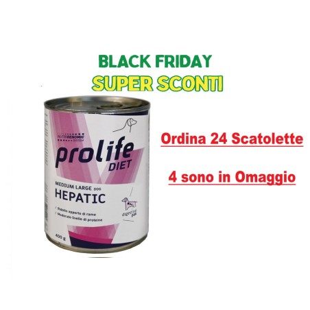 PROLIFE DOGW HEPATIC M/L 400GR