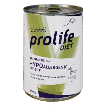 PROLIFE  DOG VET HYPOALLEGENIC INSECT GR 400