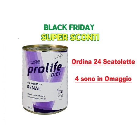 PROLIFE DOGW VET RENAL 400GR